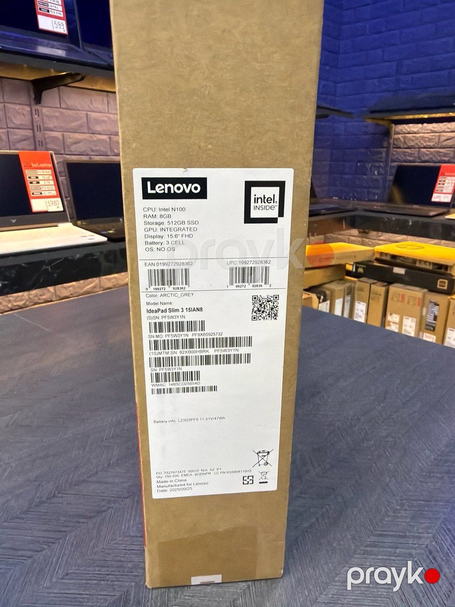 Lenovo IdeaPad Slim 3 15IAN8 — Noutbuklar, Bakı (3)