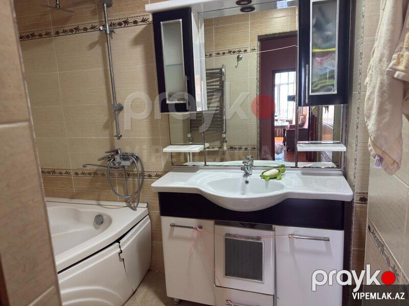 Xətai rayonunda 2 otaqlı Yeni tikili Kirayə verilir, 89 m² — Mənzil, Bakı (6)