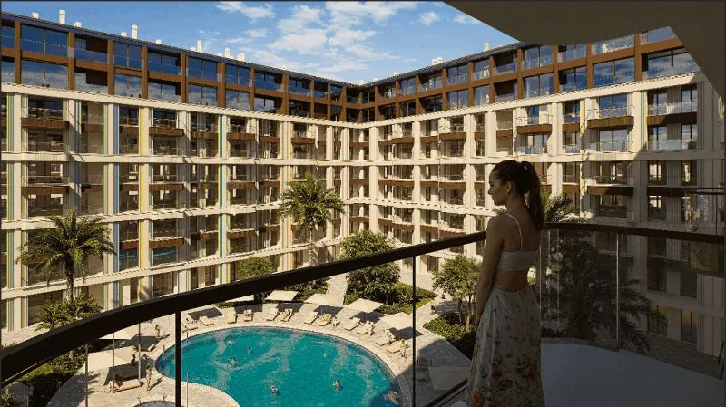 Sea Breeze, 1 otaqlı Yeni tikili satılır - 43.8 m², 7/9 mərtəbə — Mənzil, Bakı (9)