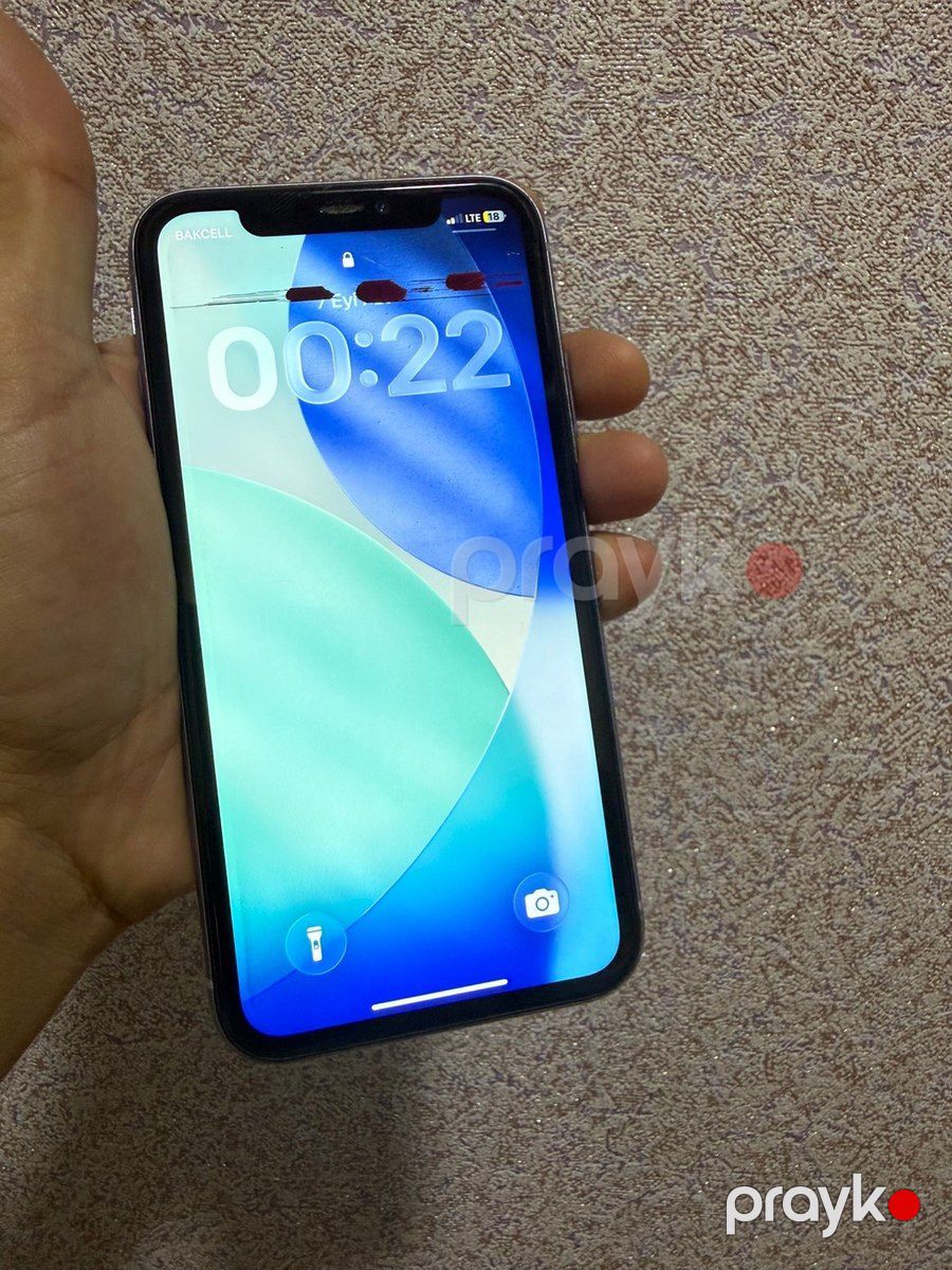 Apple iPhone 11 Purple 64GB/4GB — Smartfonlar, Bakı (2)