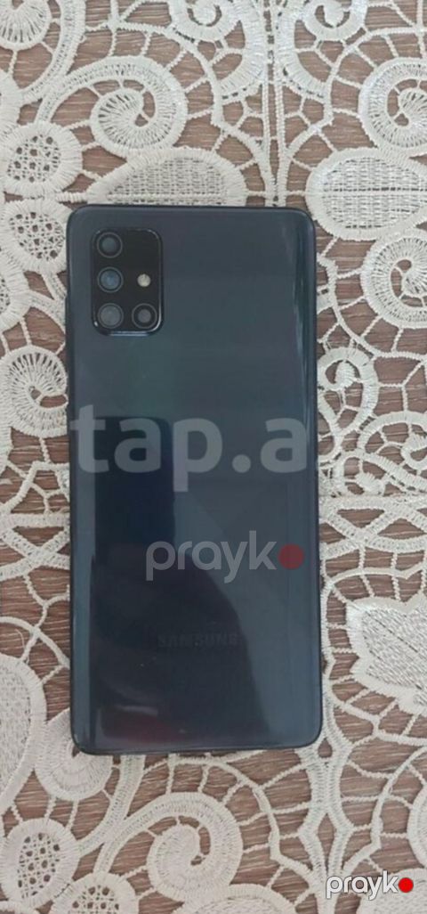 Samsung Galaxy A71, 128 GB, rəng - Göy, İki sim kartlı — Bakı