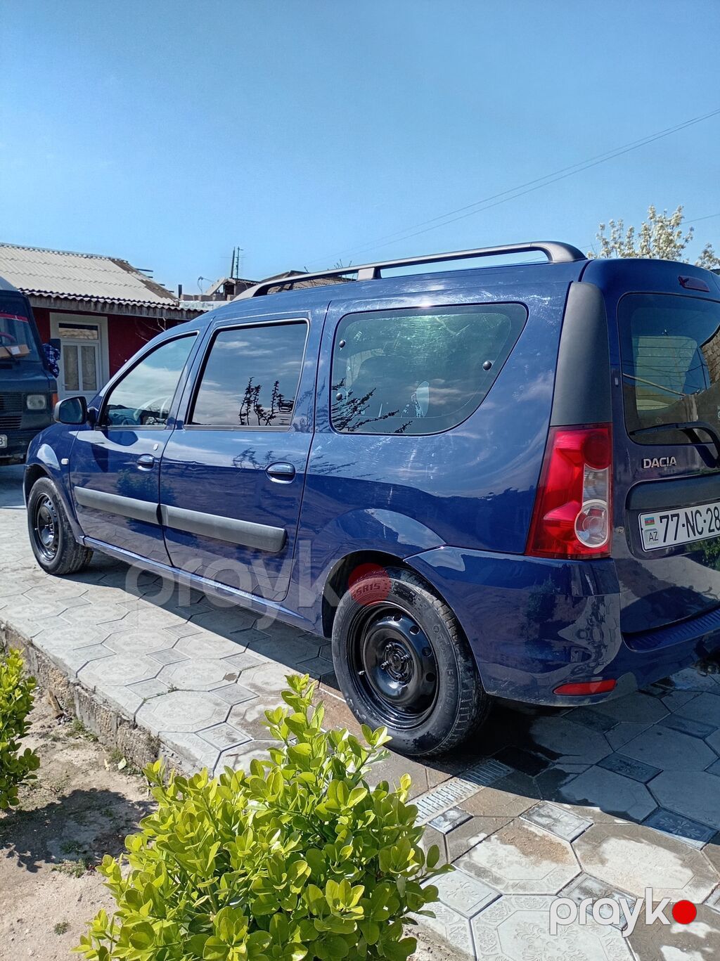 Dacia Logan MCV, göy rəng, Azərbaycan nömrə nişanı 77-NC-281 — Avtomobillər, Digah (6)