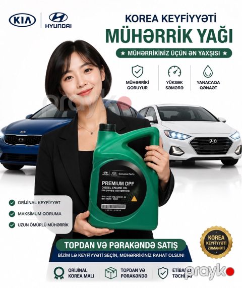Avtomobil mühərrik yağları — Bakı