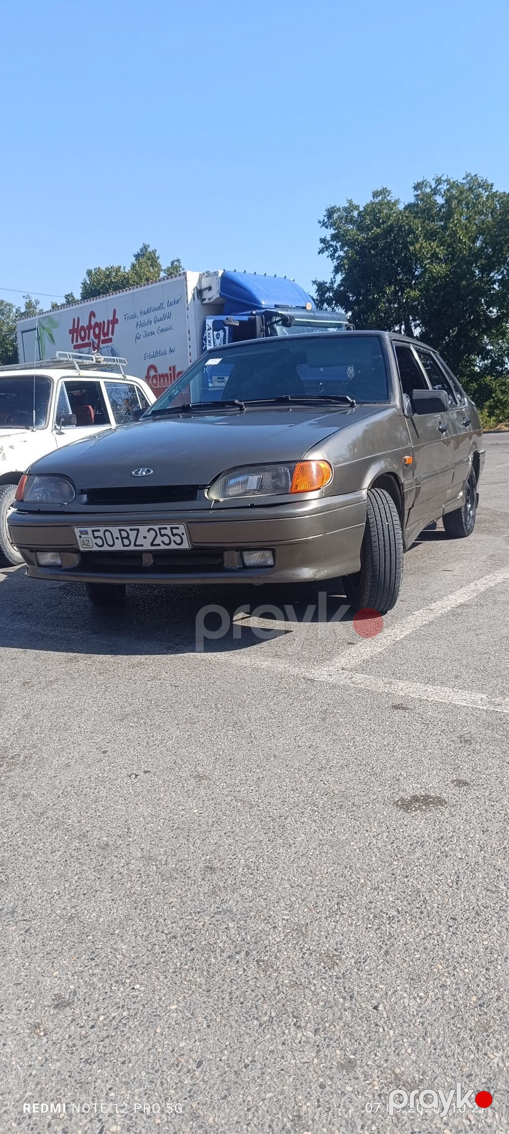 Avtomobil: Lada Samara sedan (2115) Buraxılış ili: 2002 (arxa şüşədə — Avtomobillər, Bakı