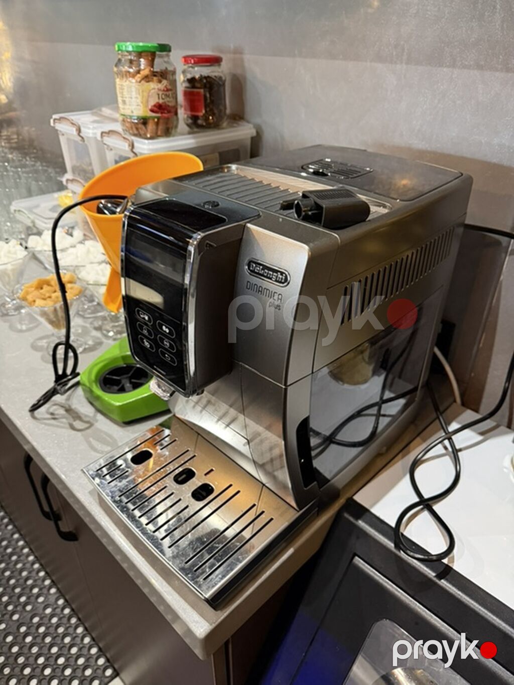 De’Longhi Dinamica Plus avtomatik qəhvə aparatı - Tam avtomatik — Qahvə aparatları və maşınları, Bakı (4)