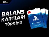 PS4/PS5 üçün "PlayStation TL balans" paketi — Plus Gaming