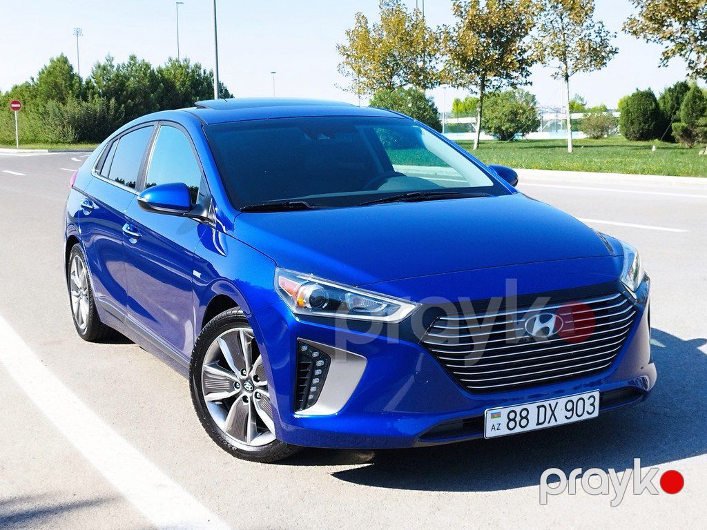 Hyundai Ionıq, 1.6 L, 1.56 kWh, 2018 il, 76 000 km — Avtomobillər, Bakı (2)