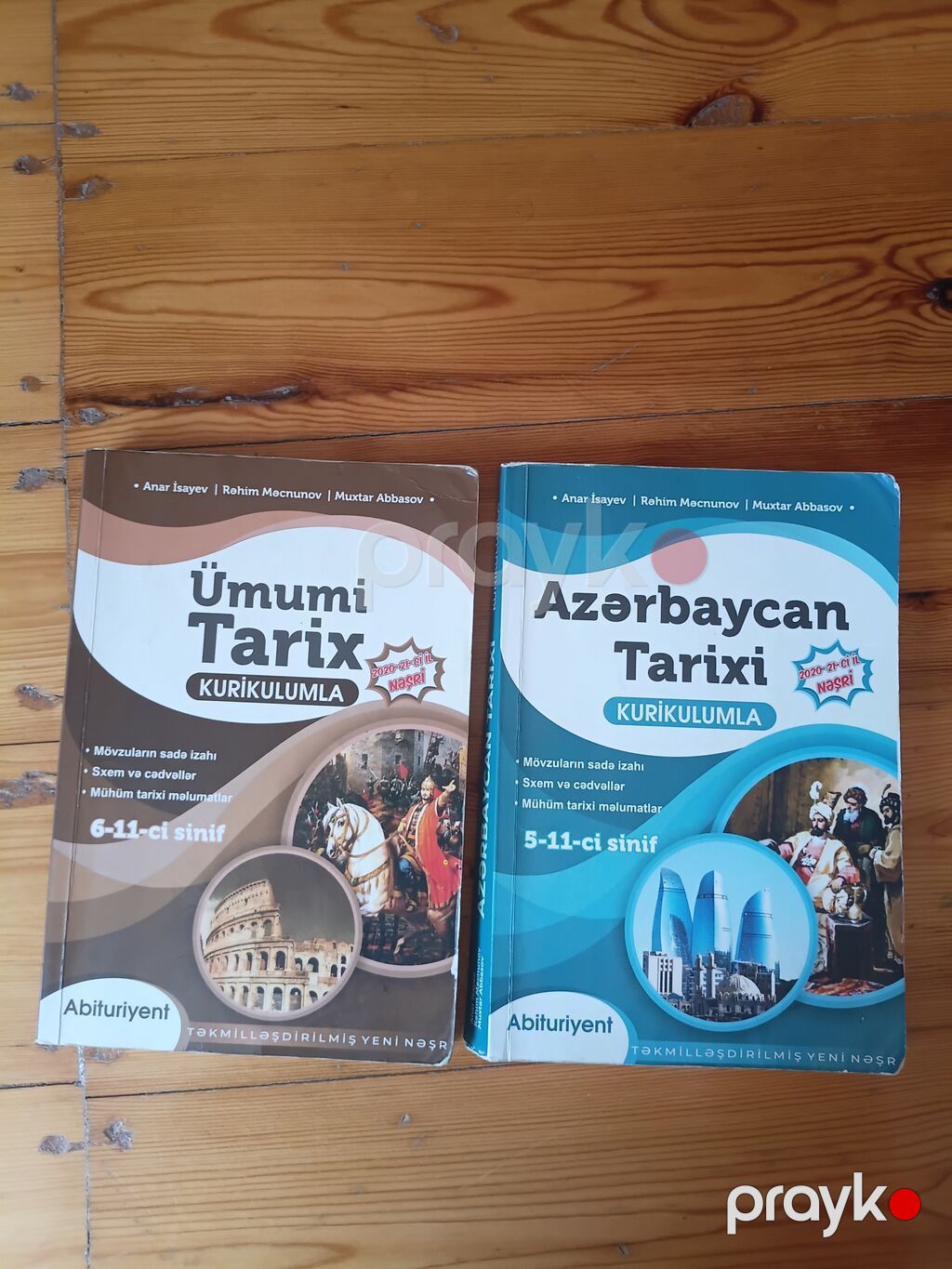 Məhsul: “Abituriyent” seriyasından tarix üzrə tədris vəsaitləri — Kitablar, Saatlı