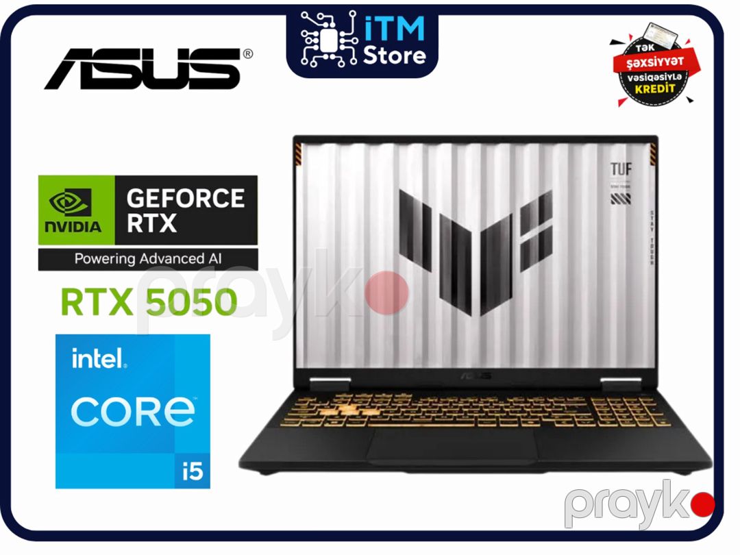 Asus tuf F16 FX608JHI-TU214 90NR0NA1-M00BF0 — Noutbuklar, Bakı