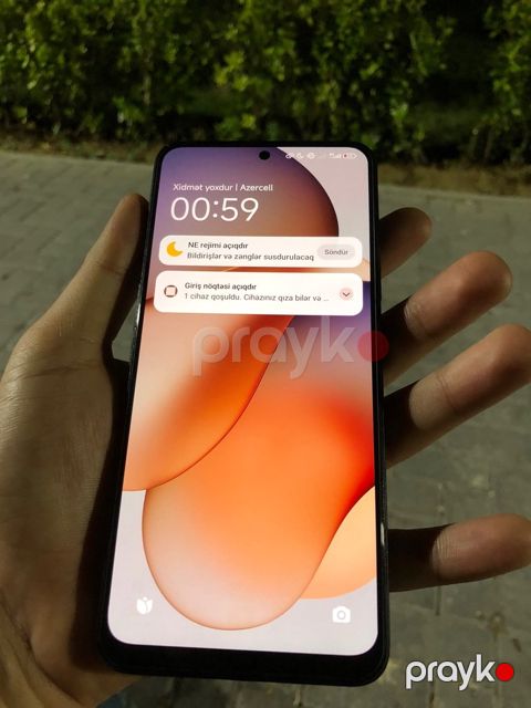 Xiaomi Redmi Note 12 5G Onyx Gray 128GB/6GB — Bakı