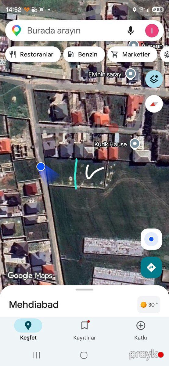 10 sot torpaq sahəsi, Mehdiabad qəs — Torpaq, Bakı (8)