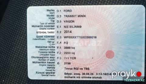 Ford Transit — Tovuz