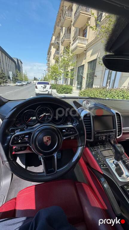 Porsche Cayenne Turbo, 4.8 L, 2016 il, 198 000 km — Avtomobillər, Bakı (12)
