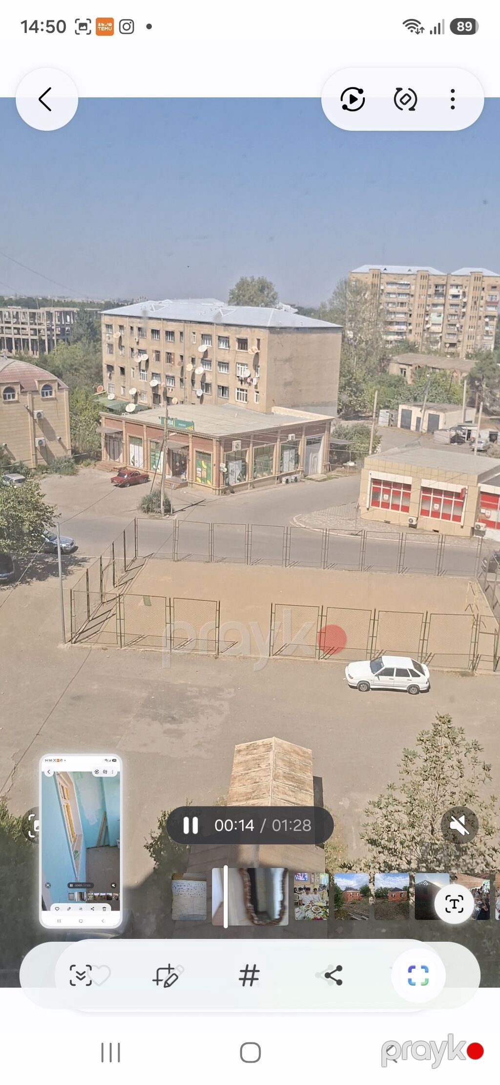 Yeni gəncə bina 16 mənzil 12 3otaqlı 9/6 satılır təmirsizdir amma — Boya işləri, Gəncə (2)