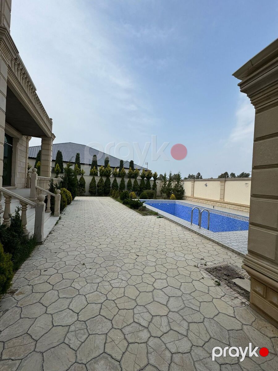 Satılır 6 otaqlı həyət evi/bağ evi 350 m² — Ev, villa, Bakı (10)