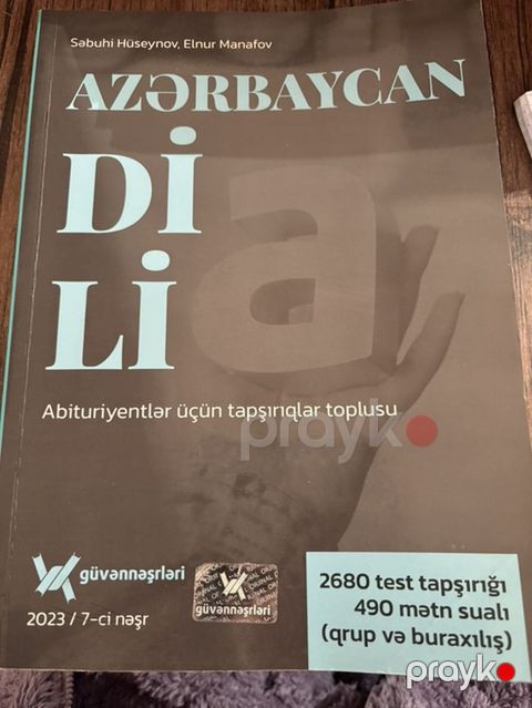Yazılmıyıb yenıdır cavabları var Azerbaycan dili – “Abituriyentlər — Xırdalan