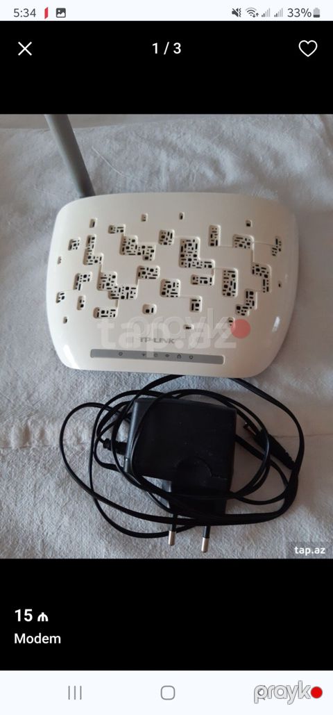 Modem işləkdir — Bakı