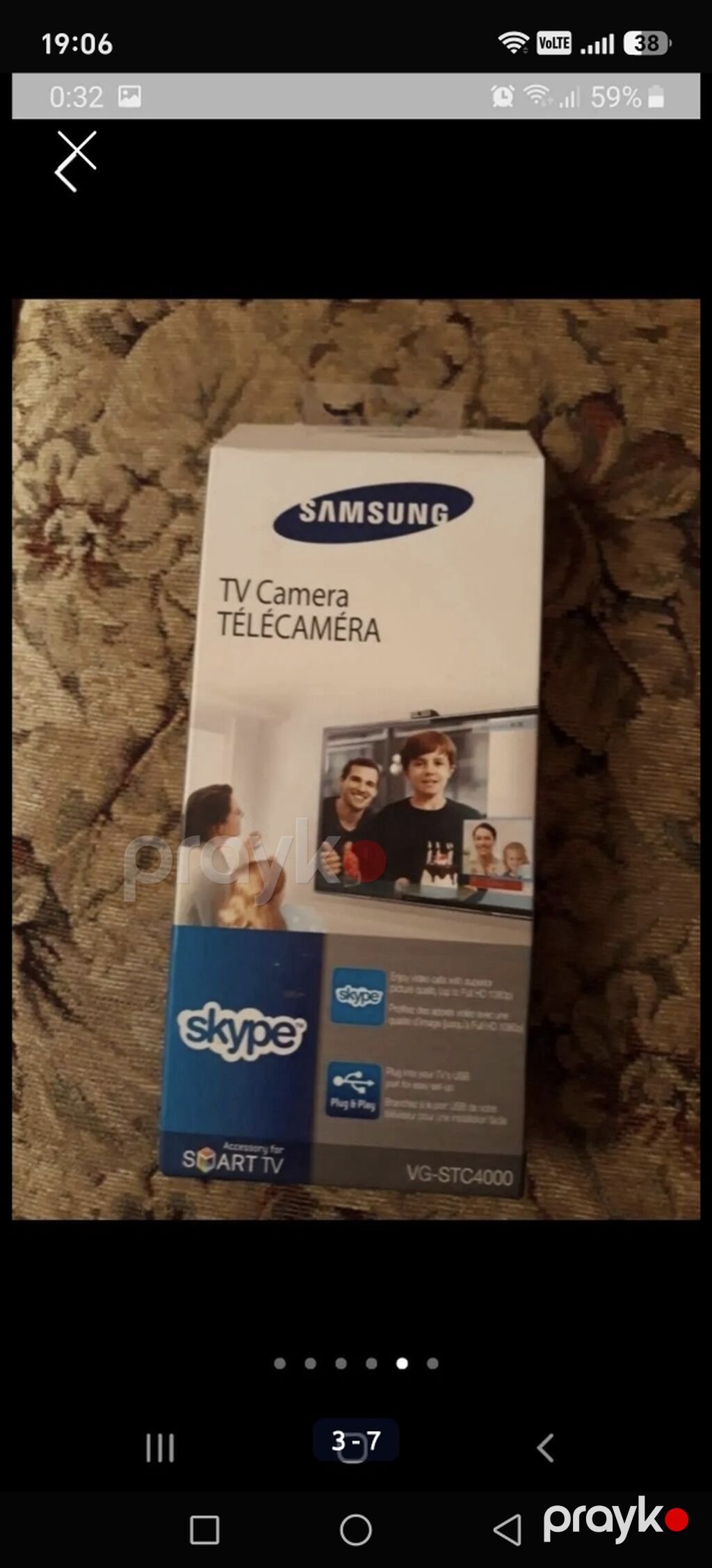Samsung TV Camera VG-STC4000 Smart TV üçün USB veb‑kamera Model — Veb kameralar, Masazır (4)