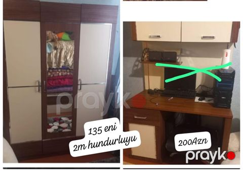Nure Dolab və komputer masası birlikdə satılır - Dolab: 3 — Bakı