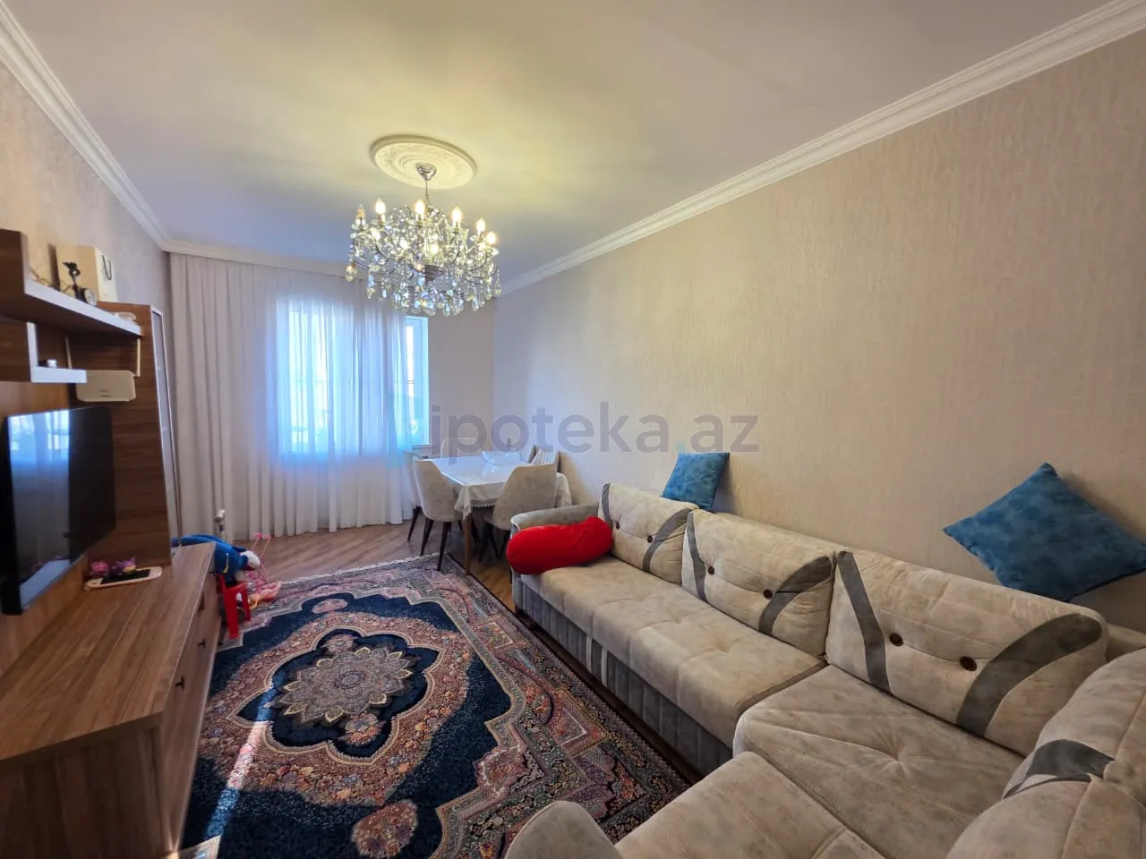 Satılır: 2 Otaq, Köhnə tikili, Suraxanı r., Yeni Günəşli q., 60.00 m² — Bakı