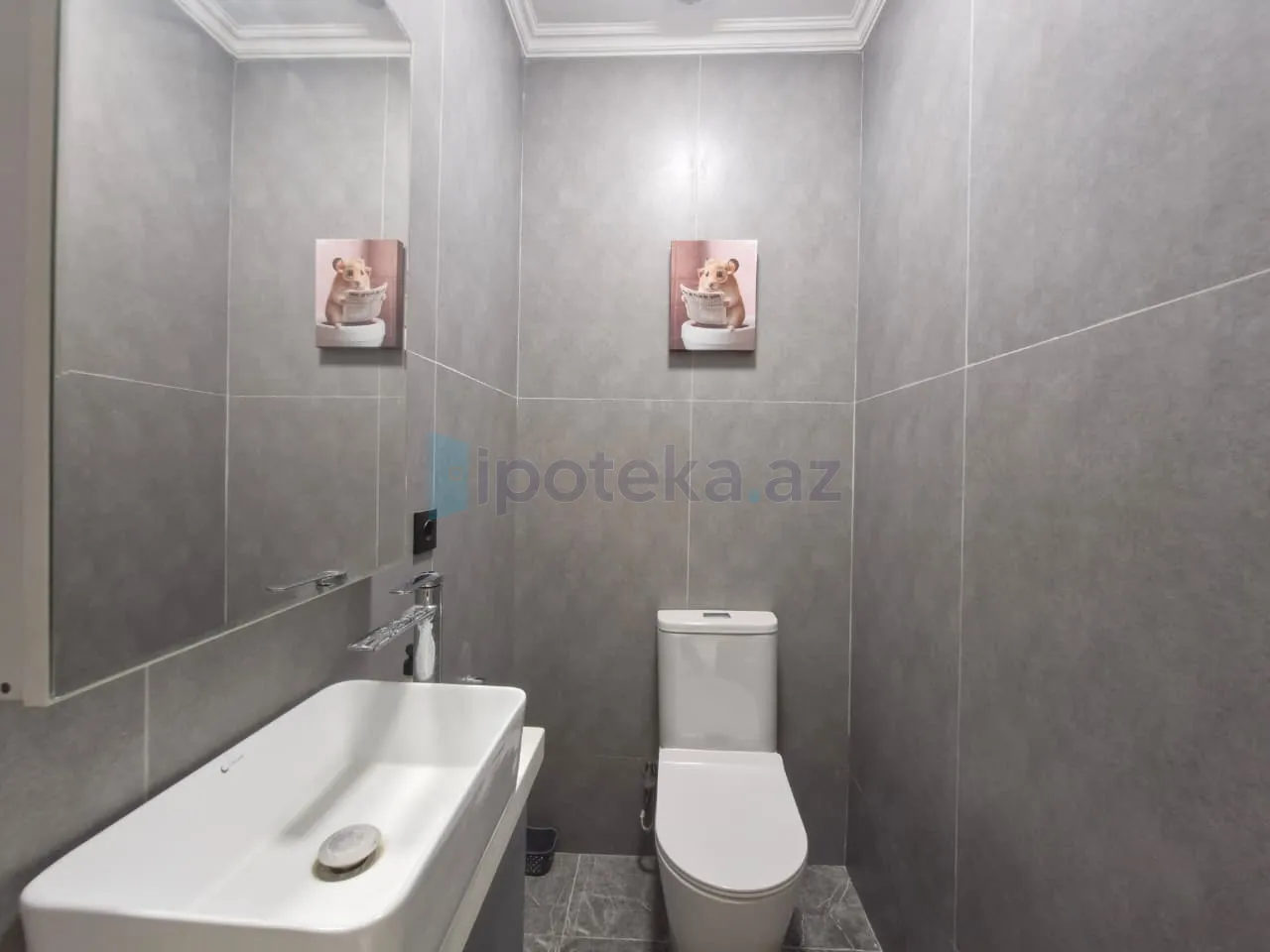 Satılır: 3 Otaq, Yeni tikili, Binəqədi r., Biləcəri q., 121.00 m² — Mənzil, Binə (8)
