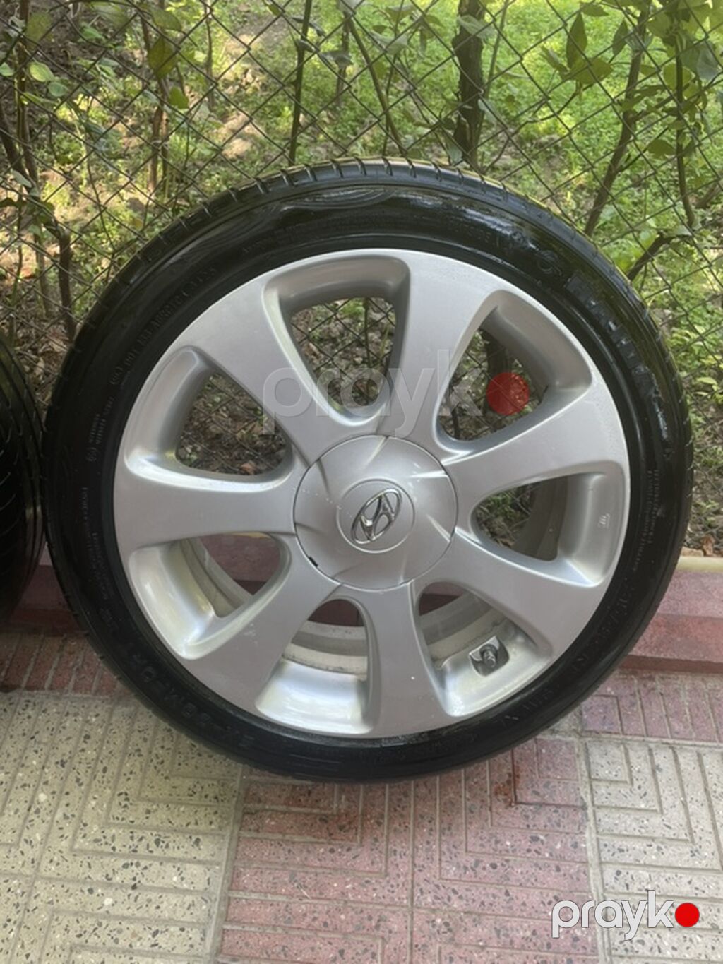 Hyundai orijinal yüngül lehimli disklər komplekti (4 ədəd) — Diskləri, Digah (4)