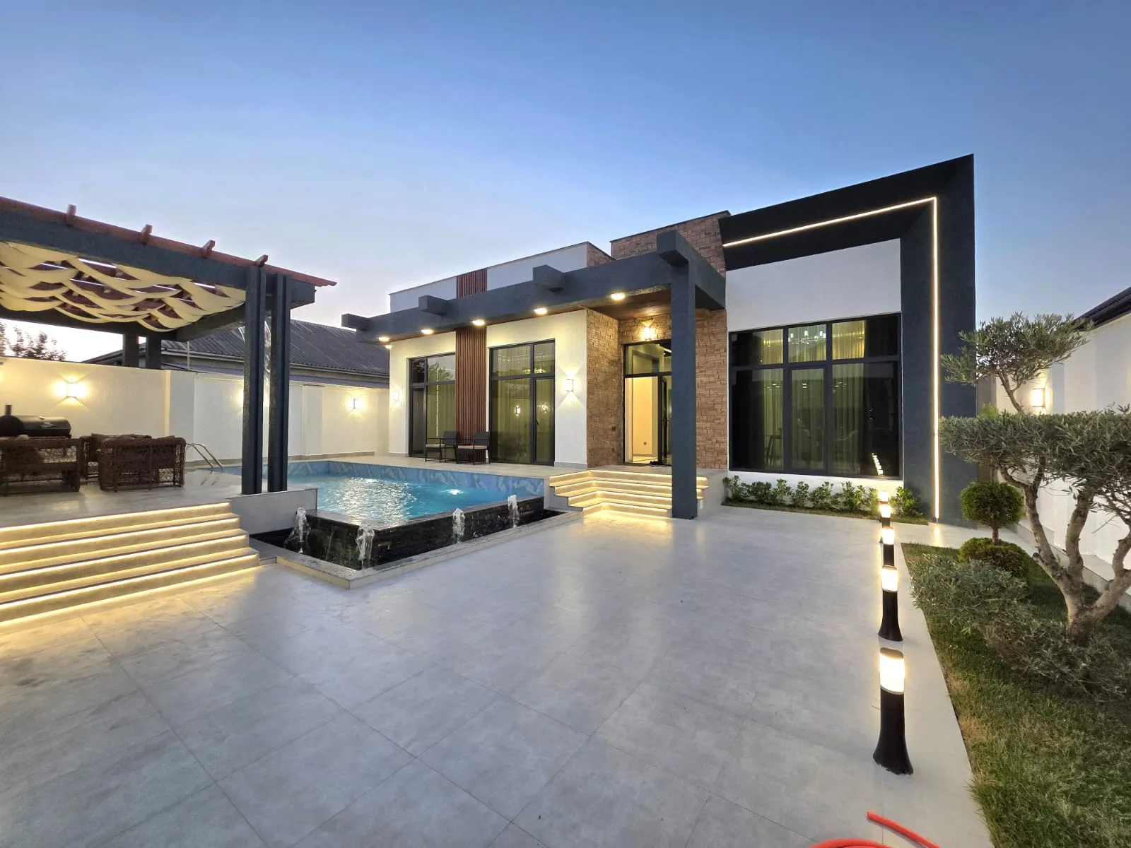 Mərdəkan, 4 otaqlı Villa satılır - 150 m², 1 mərtəbə, 4 sot — Ev, villa, Bakı (4)