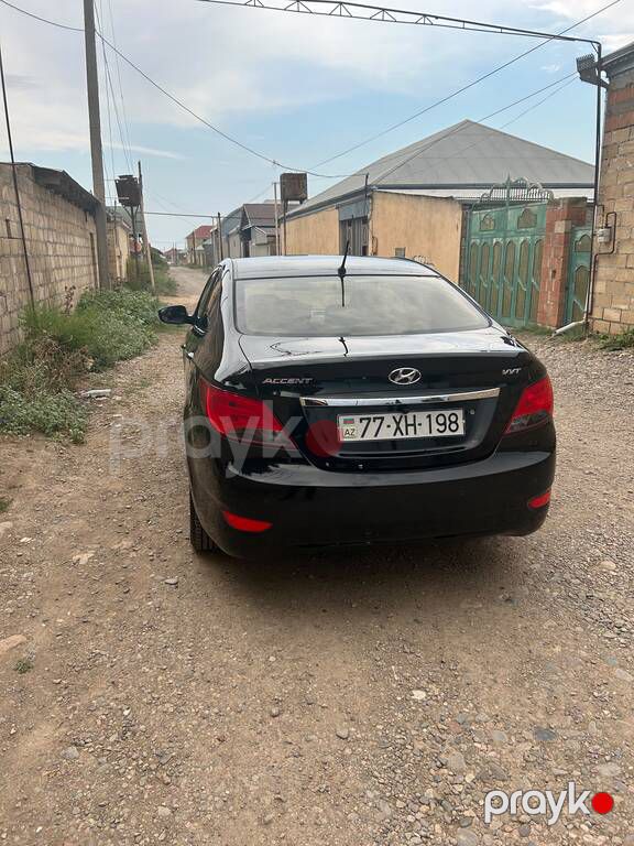 Hyundai Accent, 1.4 L, 2012 il, 249 000 km — Avtomobillər, Tovuz (2)
