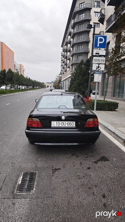 BMW 740, 4.4 L, 1998 il, 415 000 km — Avtomobillər, Bakı (2)