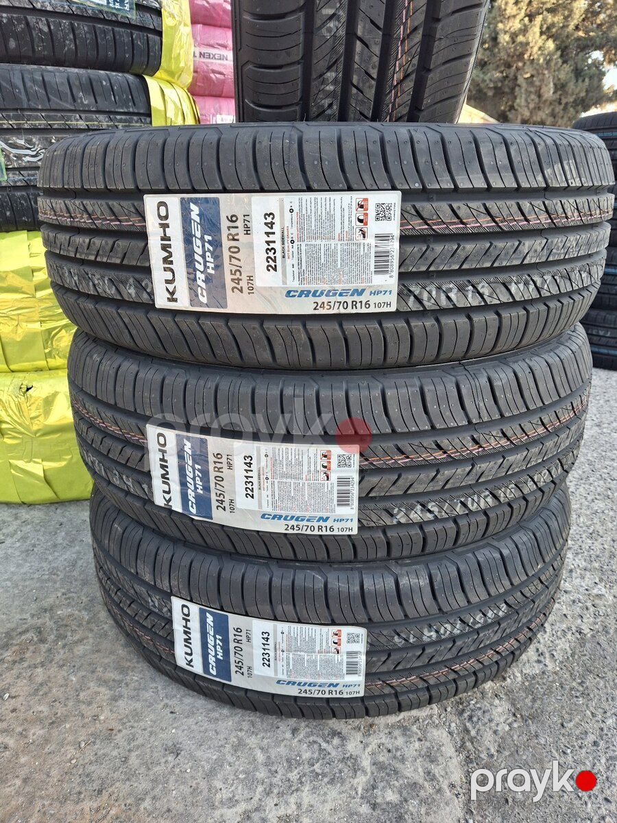 "Kumho" şinləri 245/70 R16 — Ehtiyat hissələri və aksesuarlar, Bakı (3)