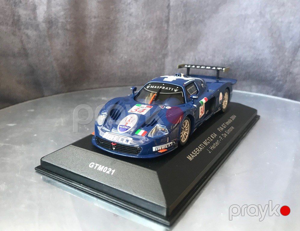 Коллекционная модель "Maserati MC12 #34 FIA GT Imola 2004 — Kolleksiyalar, Bakı (12)