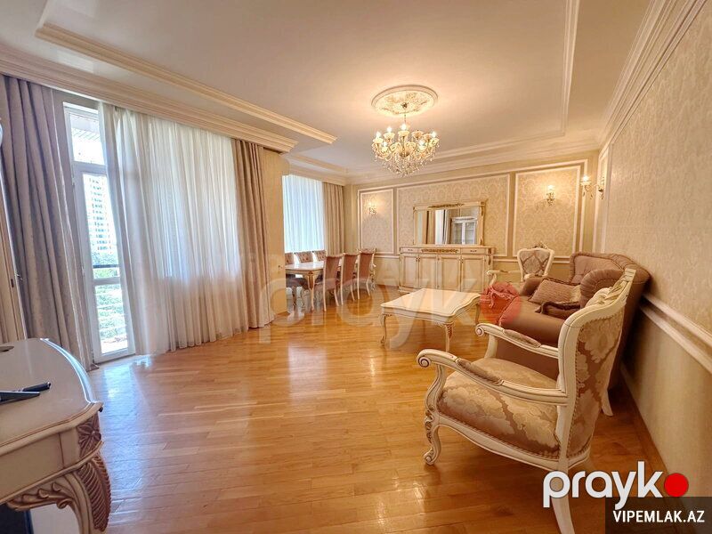 Yasamal rayonunda 3 otaqlı Yeni tikili Kirayə verilir, 130 m² — Mənzil, Bakı (4)