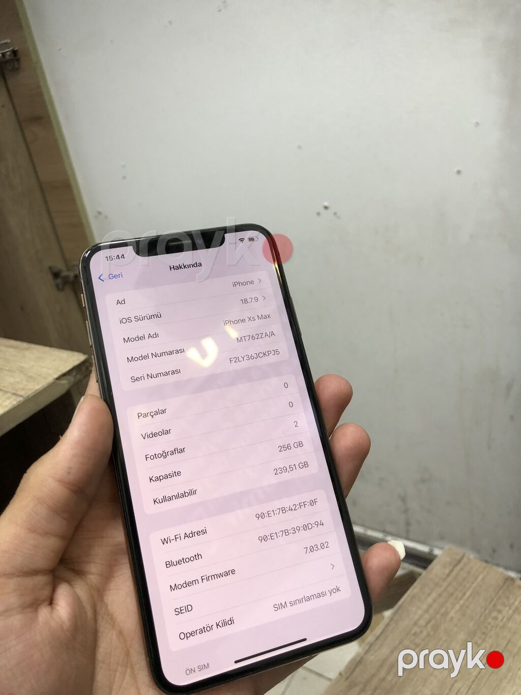 IPhone Xs Max, 256 GB, Qızılı, Face ID — Apple iPhone, Bakı (3)