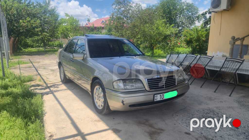Mercedes C 180, 1.8 L, 1996 il, 536 471 km — Avtomobillər, Sabirabad (4)