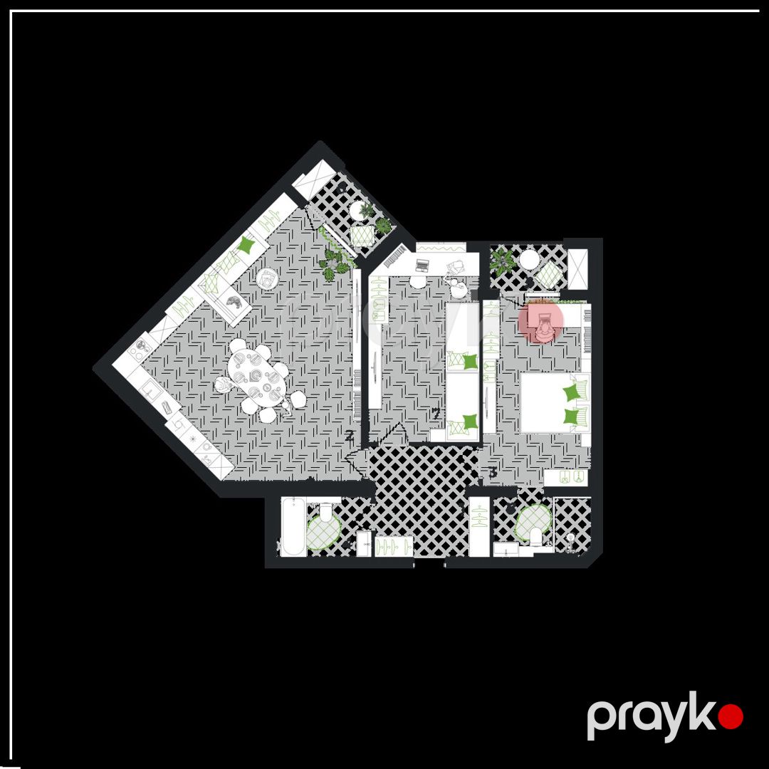 Satılır 2 otaqlı yeni tikili 125.5 m² — Mənzil, Gəncə (4)