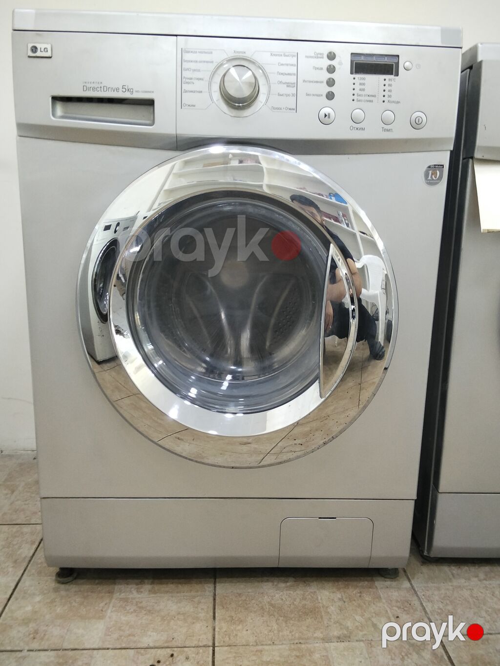 Paltaryuyan maşın LG, 6 kq, İşlənmiş, Avtomat, Qurutma var, Kredit yoxdur, Ünvandan götürmə, Pulsuz çatdırılma, Ödənişli çatdırılma — Çamaşır maşınları, Bakı (7)