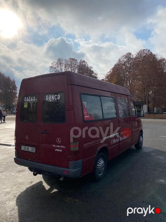 Mercedes Sprinter 312, 2.5 L, 1995 il, 250 000 km — Avtomobillər, Qazax (4)