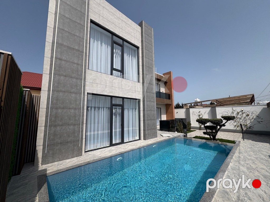 Satılır 4 otaqlı həyət evi/bağ evi 250 m² — Ev, villa, Bakı (4)