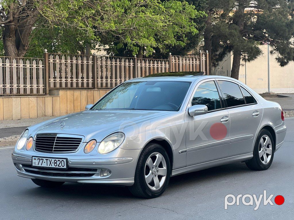 Mercedes E 320, 3.2 L, 2004 il, 228 000 km — Avtomobillər, Bərdə (5)