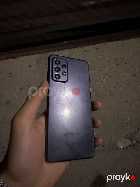 Samsung Galaxy A52, 128 GB, rəng - Qara, Barmaq izi — Qobu