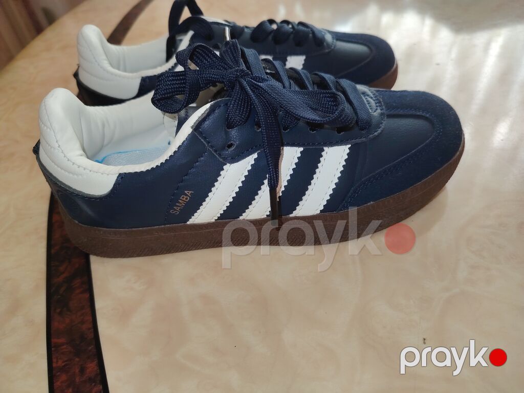 Adidas Samba stilində idman ayaqqabısı hem qız uşağa hemde oğlan uşağı — Krossovkalar, Masazır (3)
