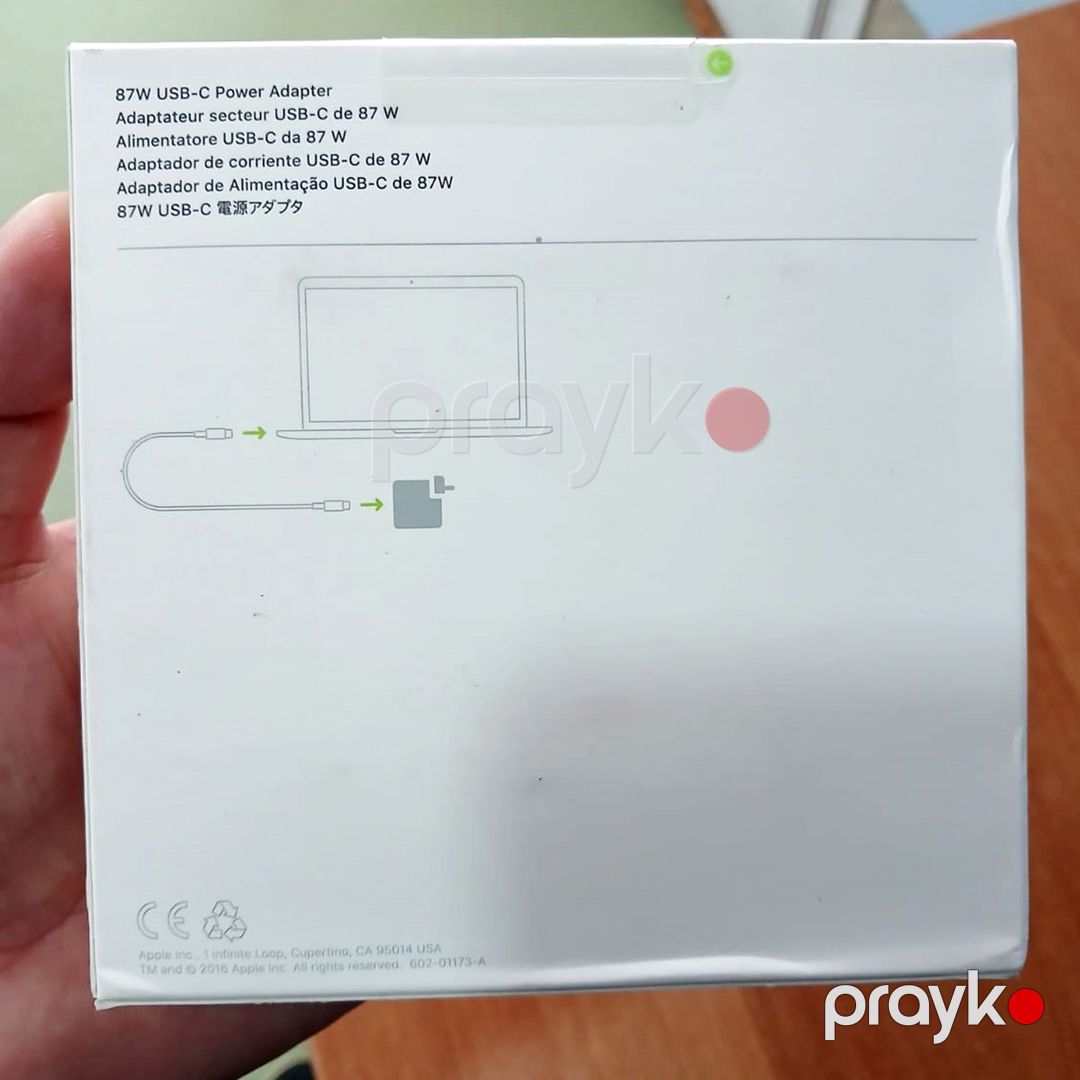 Apple MacBook adapteri 87W — Periferik cihazlar, Bakı (4)