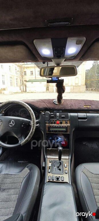 Mercedes E 320, 3.2 L, 1997 il, 297 790 km — Avtomobillər, Bakı (7)