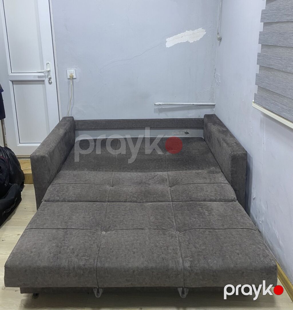 Qonaq otağı üçün çevrilə bilən divan - Rəng: tünd boz - Mexanizm — Divanlər, Bakı (2)