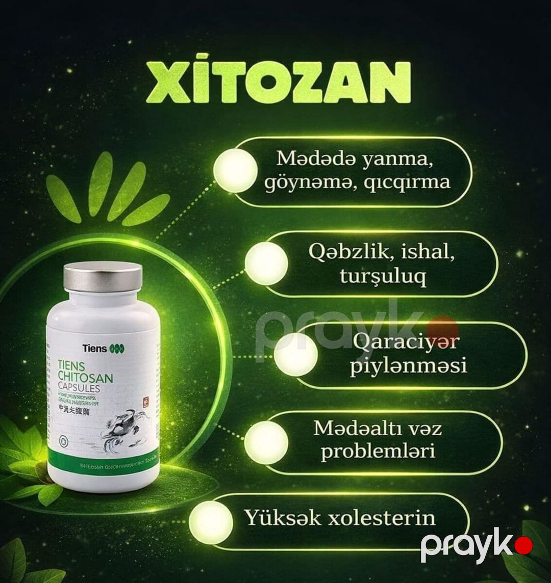 Vidamin "Xitozan Tiens" — Gözəllik və səhiyyə, Bakı