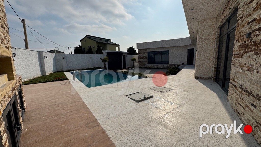 Satılır 5 otaqlı həyət evi/bağ evi 200 m² — Ev, villa, Bakı (5)