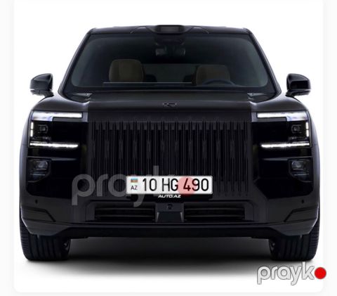 Avtomobil qeydiyyat nişanı - 10-HG-490 — Bakı
