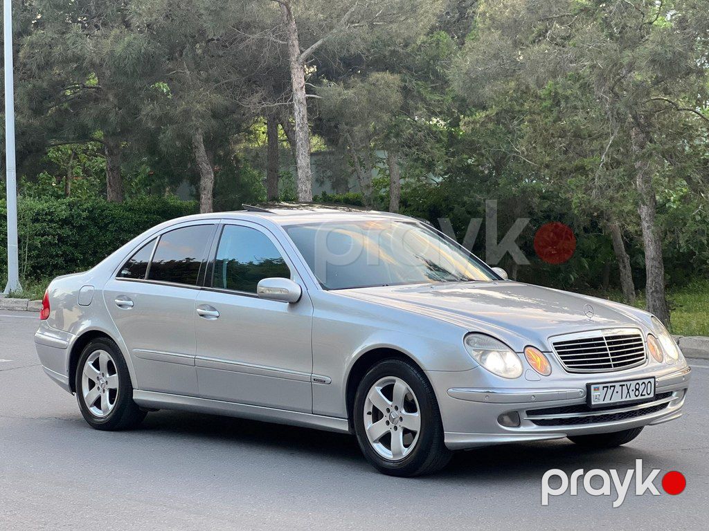 Mercedes E 320, 3.2 L, 2004 il, 228 000 km — Avtomobillər, Bərdə (4)