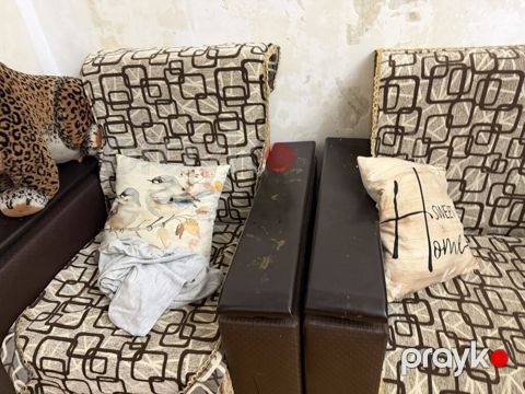 Oturacaq dəsti və mebel paketi - Divan + 2 kreslo: Eyni dəstdən — Bakı