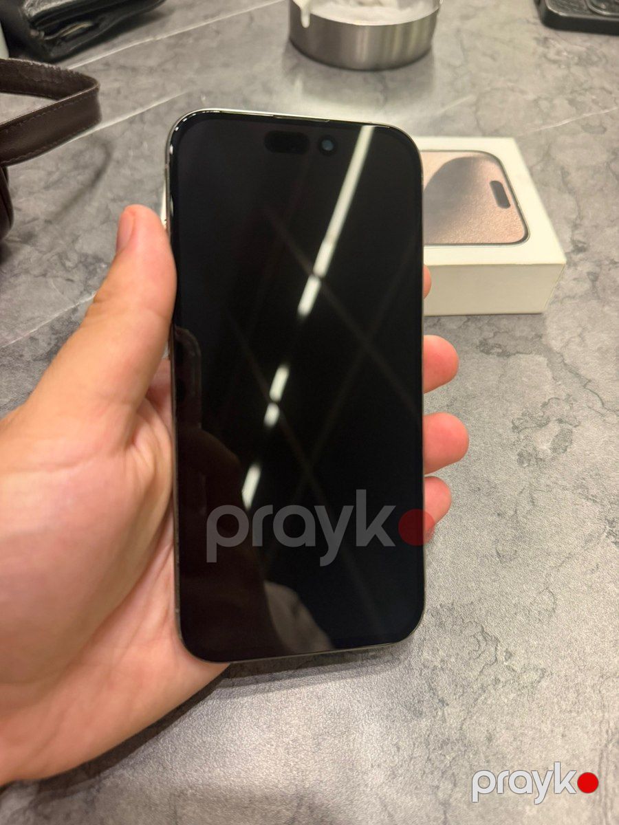 Apple iPhone 15 Pro Natural Titanium 256GB/8GB — Smartfonlar, Bakı (2)